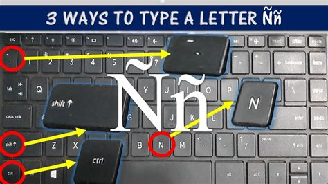 ñ on keyboard|How To Type Ñ In Keyboard .